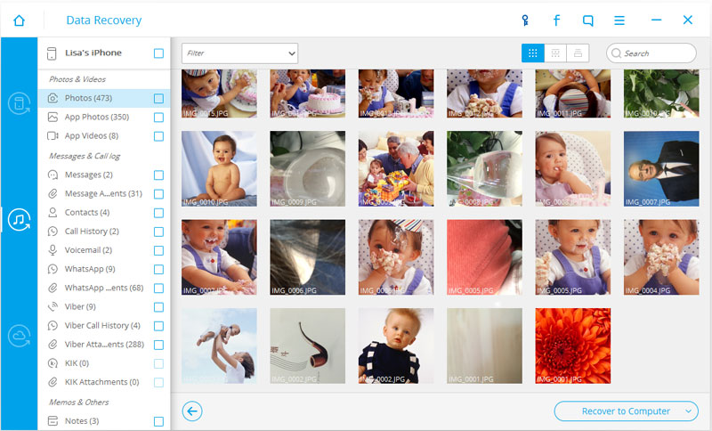 recover lost iphone photos from itunes