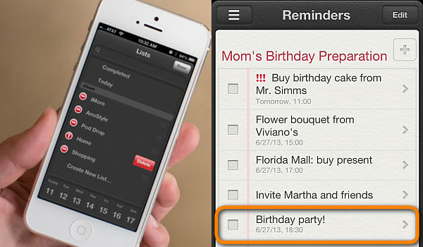 wipe calendar on iPhone