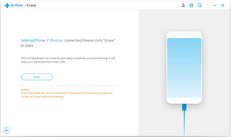 permanently delete iphone data