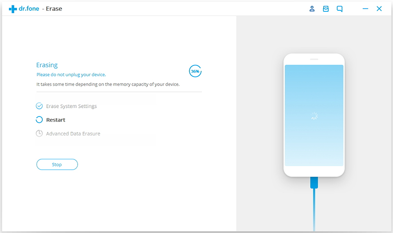 wipe data from iphone