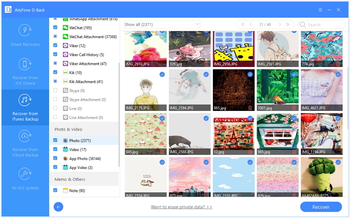 scan iTunes