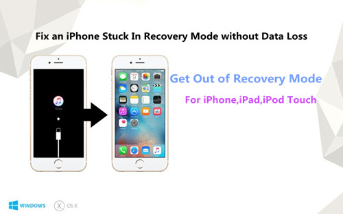 get iPhone out of recovery mode