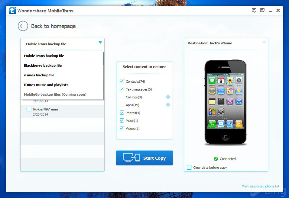 Backup and Recover Whatsapp messages on iPhone 6s/6