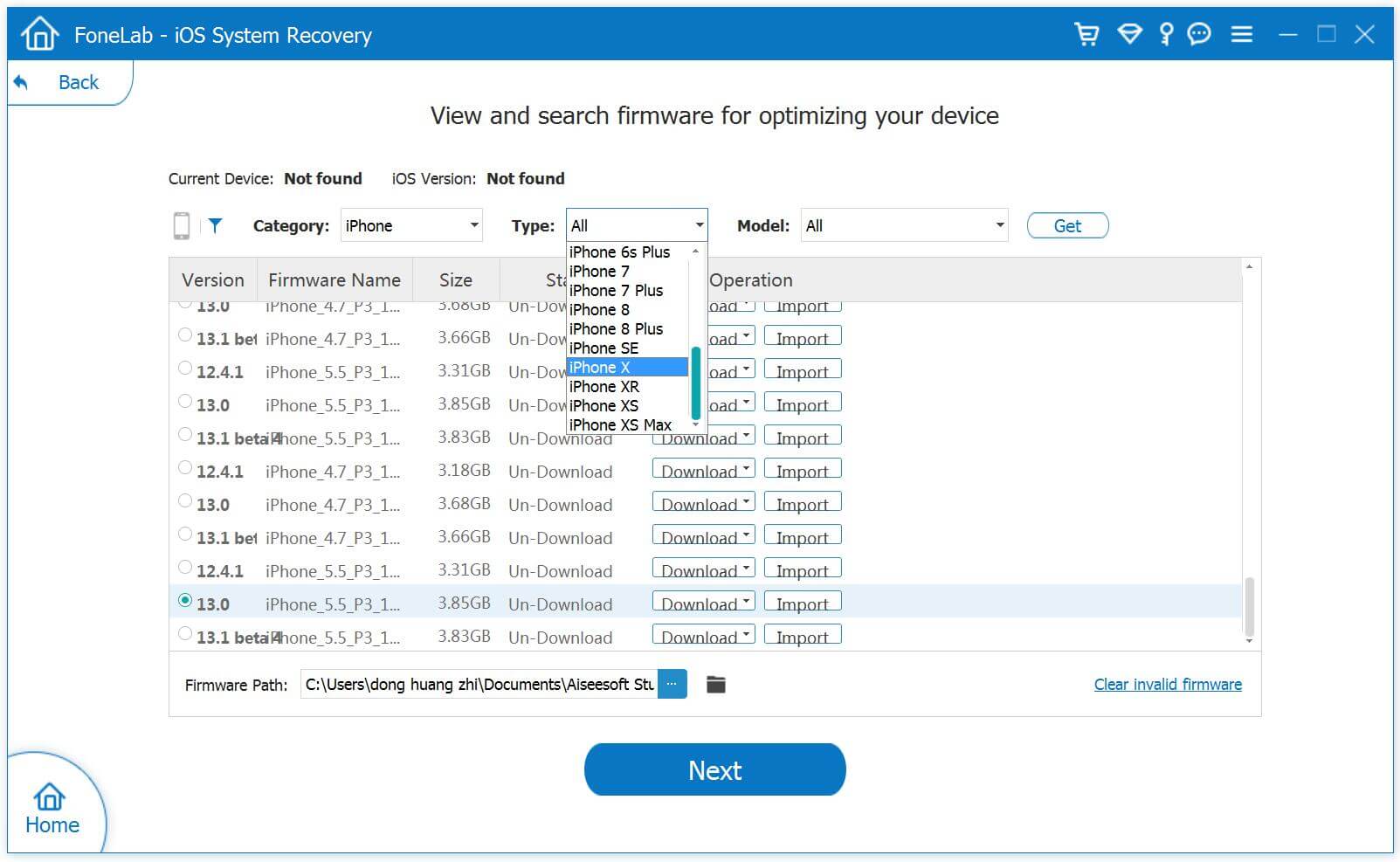 ios system recovery