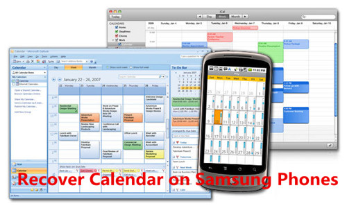 recover samsung calendar