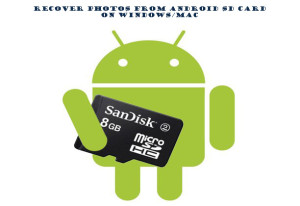 android SD card Photo recovery