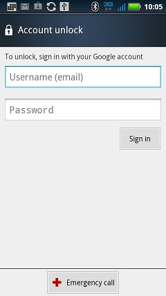 unlock-with-google-account