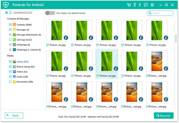 recover photos and videos from broken android