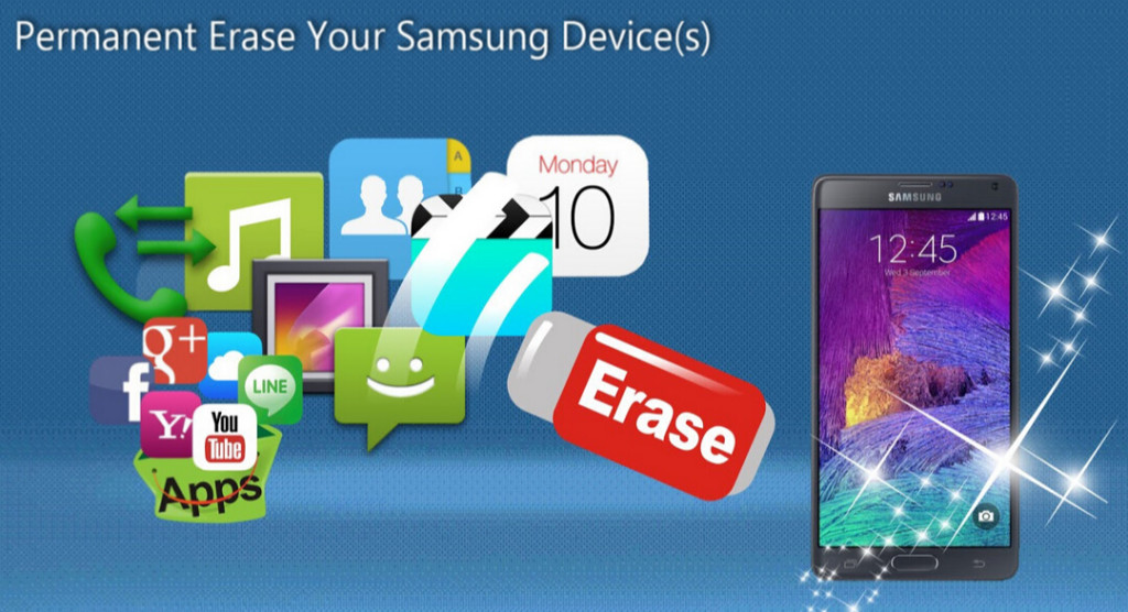 erase samsung data