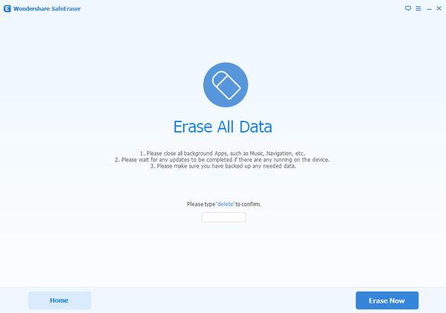 erase Android SMS without restoring