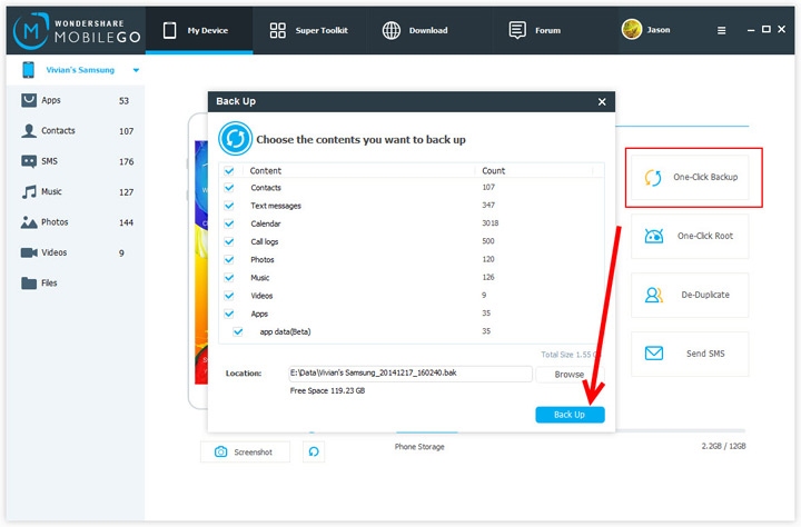 android data transfer