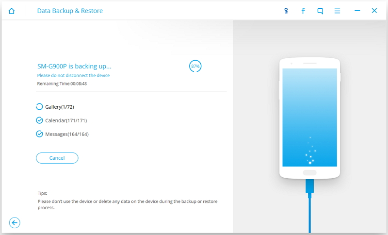 backup and restore android contents