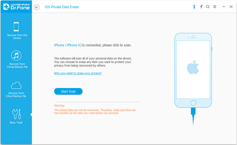 remove iPhone files permanently