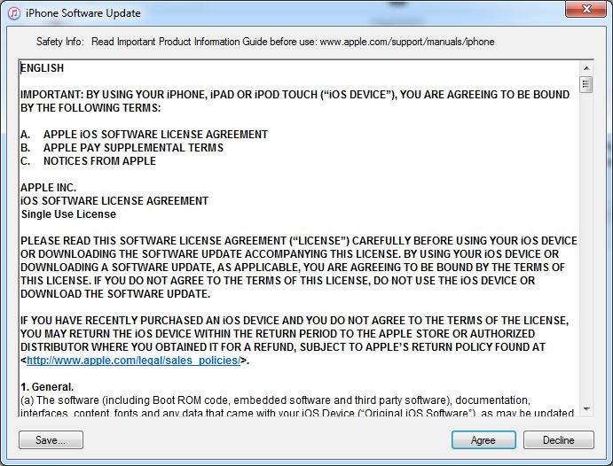 restore iPhone to factory resetting