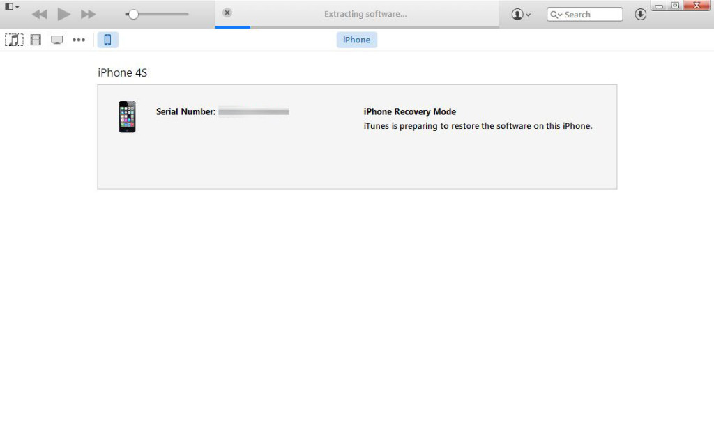 reset iphone without password