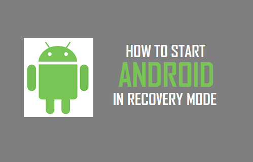 start-android-recovery-mode