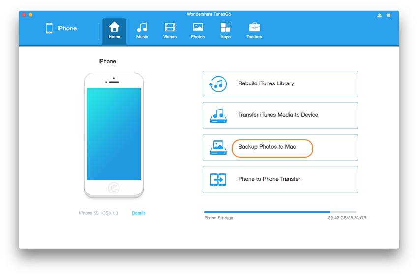 transfer photos from iPhone 7 to computer