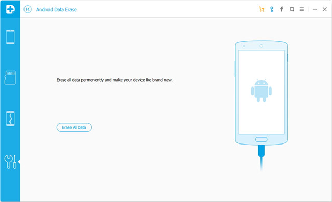 completely erase data from android