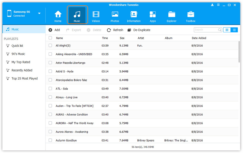 manage google pixel music on computer
