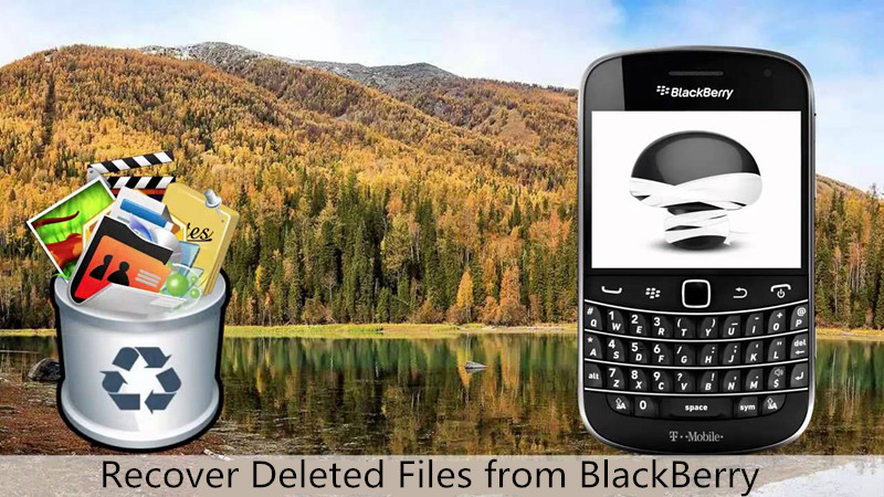retrieve deleted data from blackberry