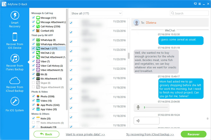 restore wechat chat history from itunes backup