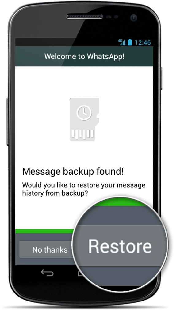 recover deleted whatsapp from android backup