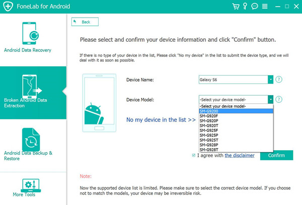 recover contacts from broken samsung galaxy s7