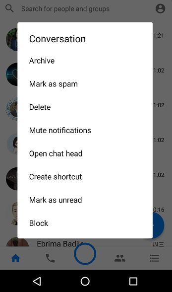 retrieve lost facebook messages on messenger for android