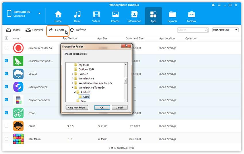 manage samsung s8 files on computer