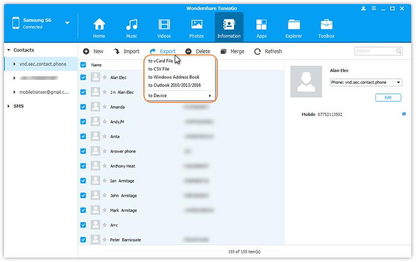 manage samsung s8 files on computer