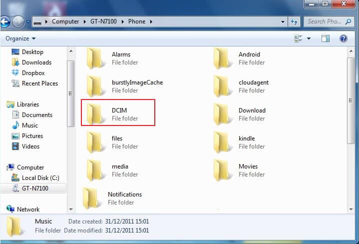 backup android pictures to computer