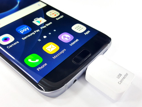 connect samsung galaxy s7 to PC