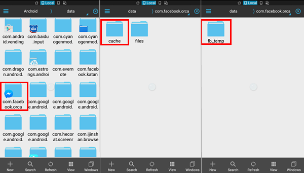 recover deleted facebook messages from android phone memory