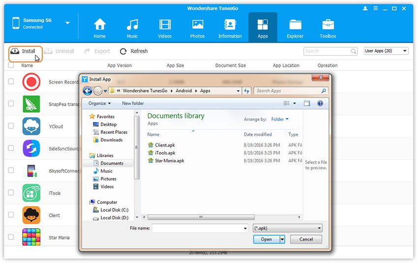 manage samsung s8 files on computer
