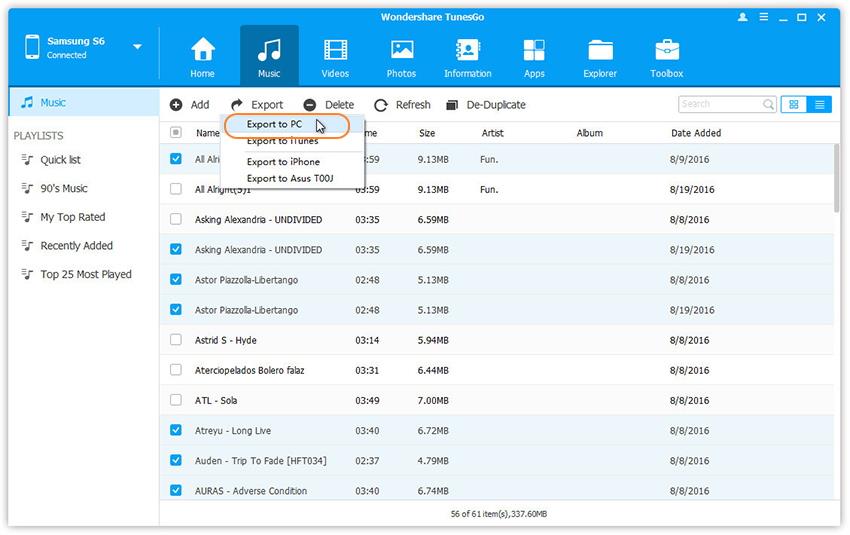 manage samsung s8 files on computer