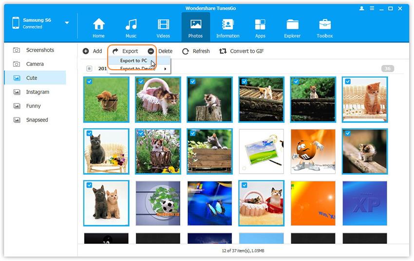 manage samsung s8 files on computer