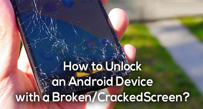 unlock samsung with broken screen