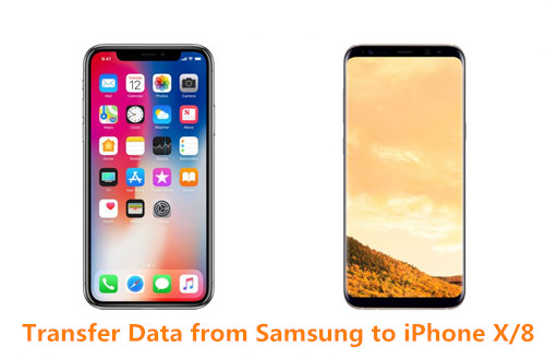 data transfer from Samsung to iPhone X