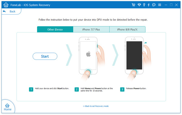 get iPhone 6 into recovery mode