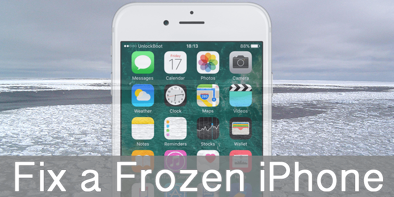 my iphone is frozen