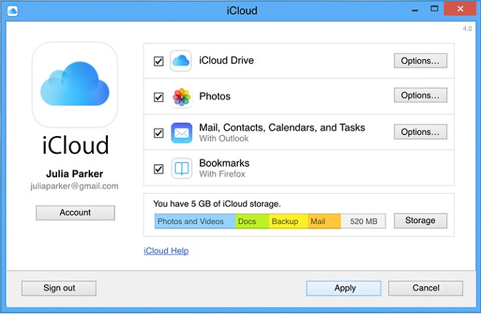 recover iphone data via icloud drive