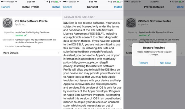 install ios 11 beta on iPhone
