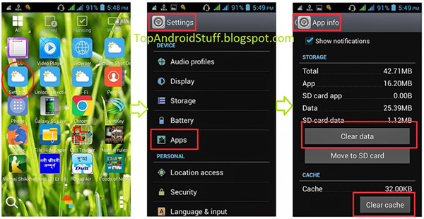 fix apps crashing android