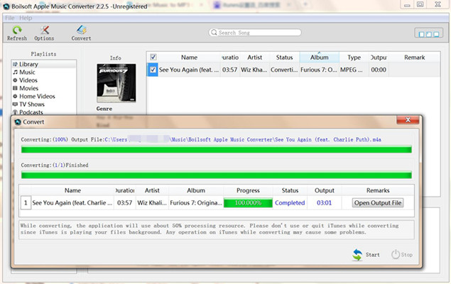 Convert iTunes M4P Songs to M4A