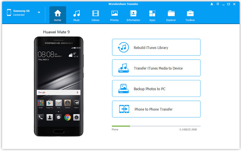 connect huawei mate 10 to computer
