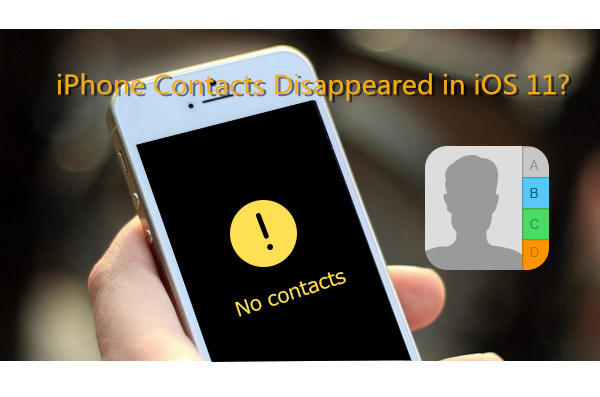 fix ios 11 iphone contacts missing