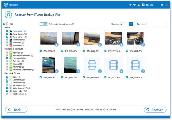 restore iphone photos ater ios 11.1.2 update via itunes backup
