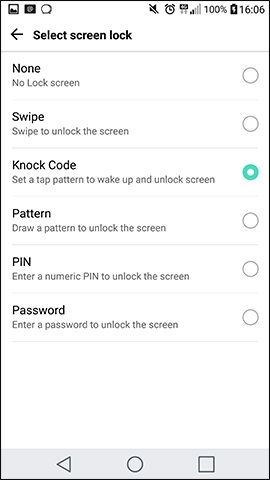 create a new password