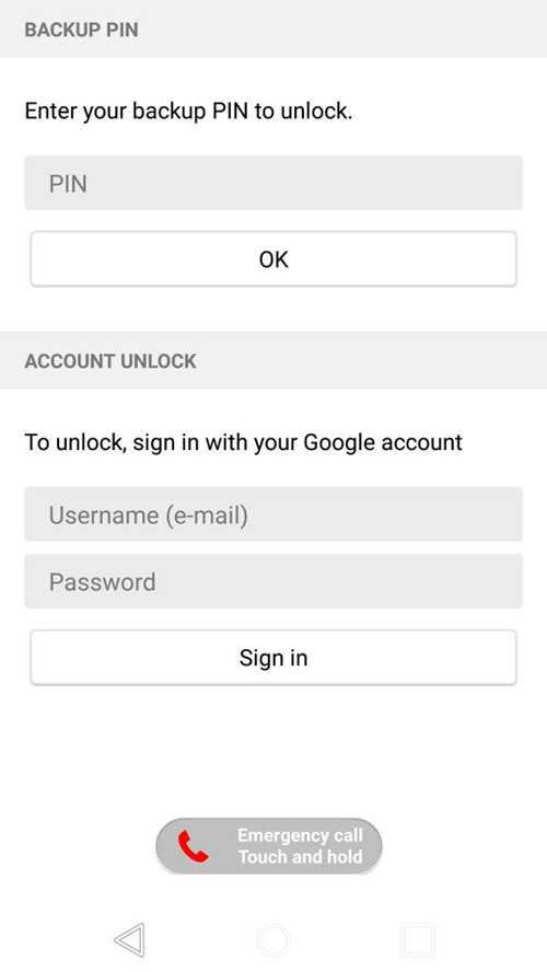 remove passcode from broken screen LG phone