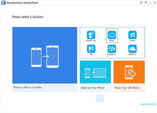 restore from icloud backup
